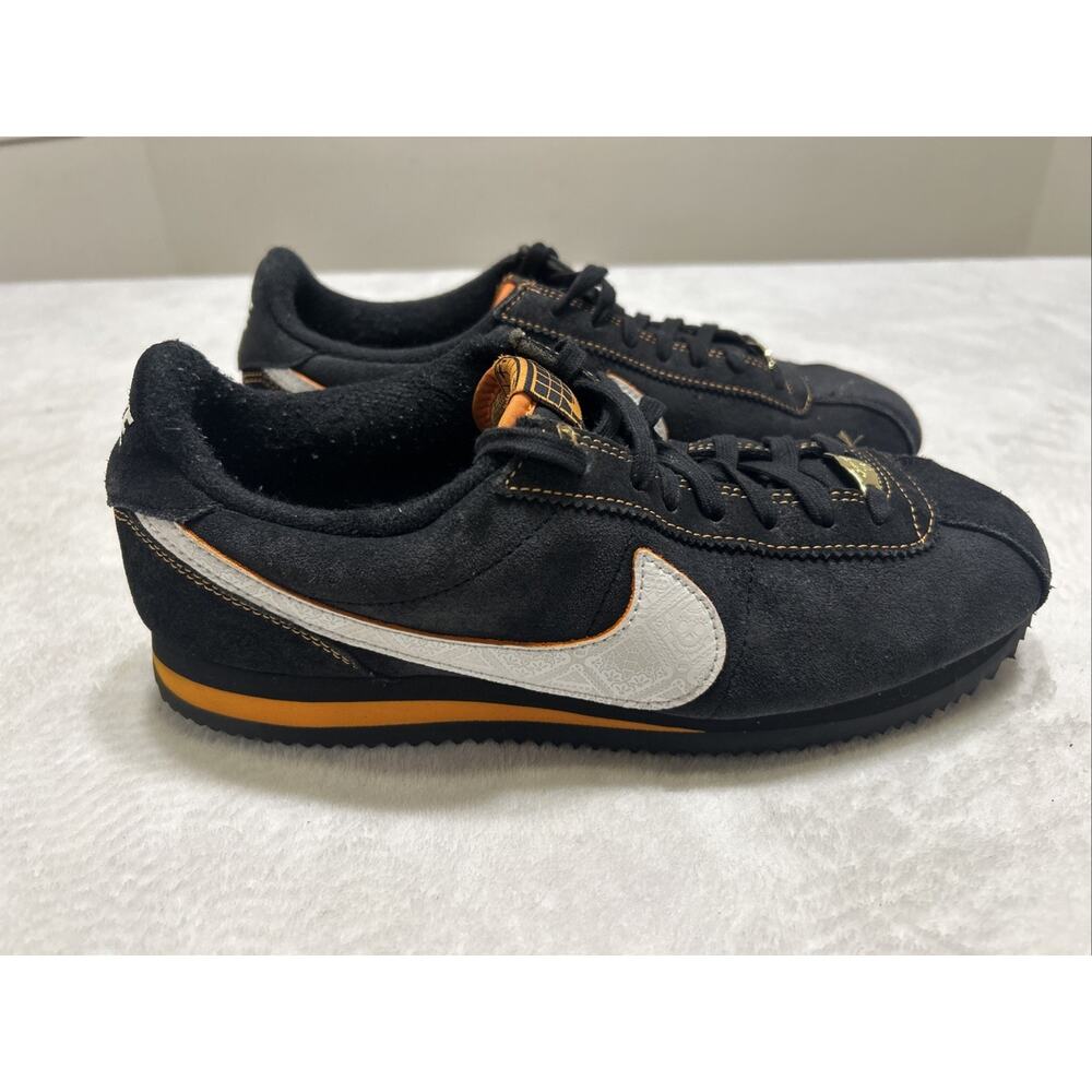 Nike Black and Orange Sneakers